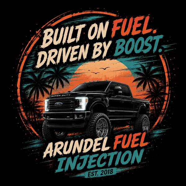 Arundel Fuel Injection truck logo